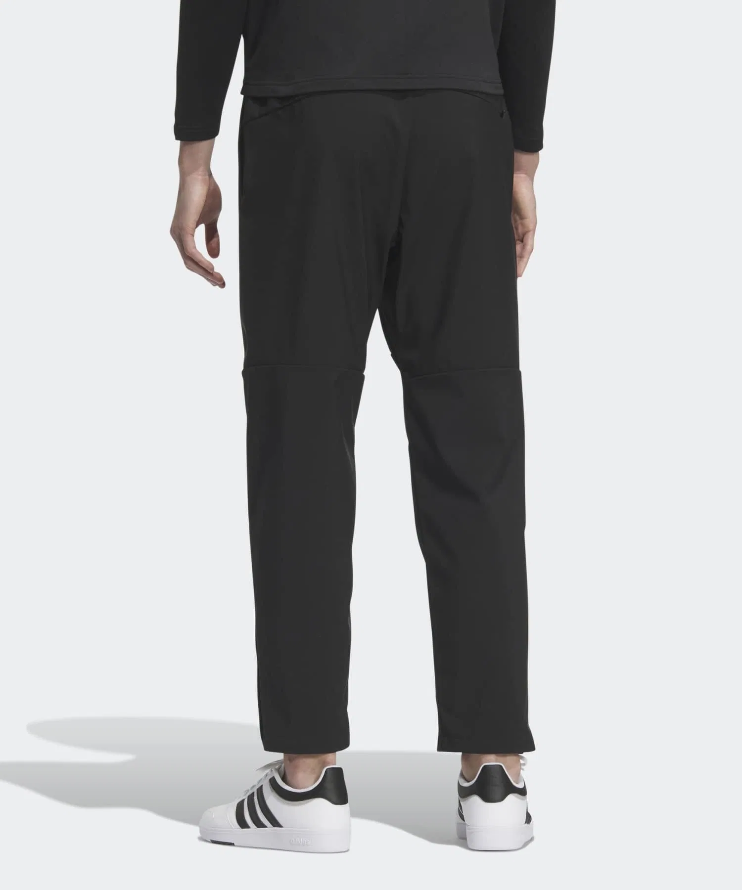 Мужские спортивные брюки adidas из флиса, чёрные — фото 2