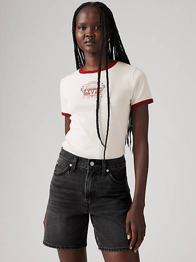 

Футболка с рисунком Рики Рингера Levi's, цвет Levi's 1873 Rock Pos - White