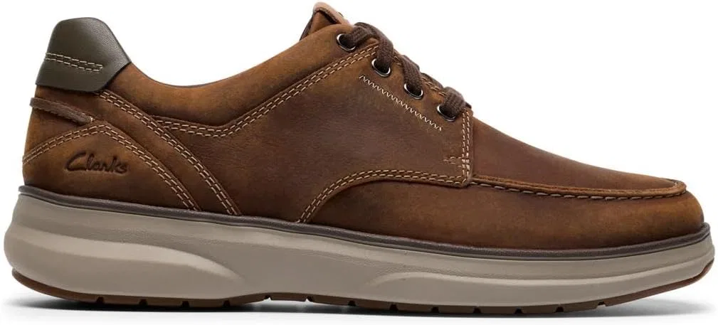 Туфли Clarks Herren Mullan MocSHOES, Dark Tan Lea