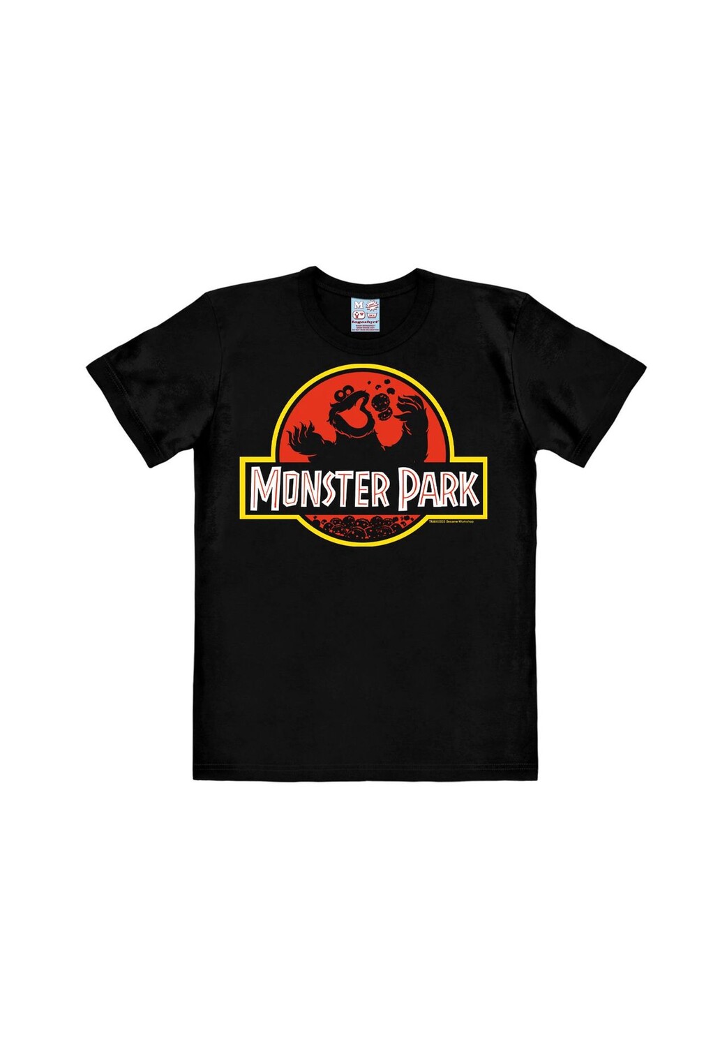 

Футболка Easyfit Cookie Monster - Monster Park LOGOSHIRT, черный