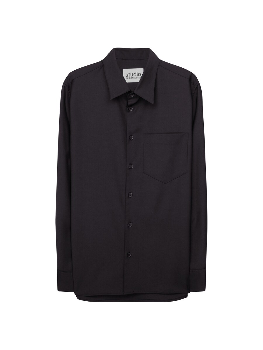 

Рубашка на пуговицах классического кроя Studio Seidensticker, черный