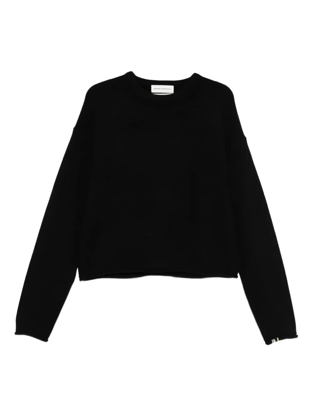 

Свитер с круглым вырезом extreme cashmere, черный