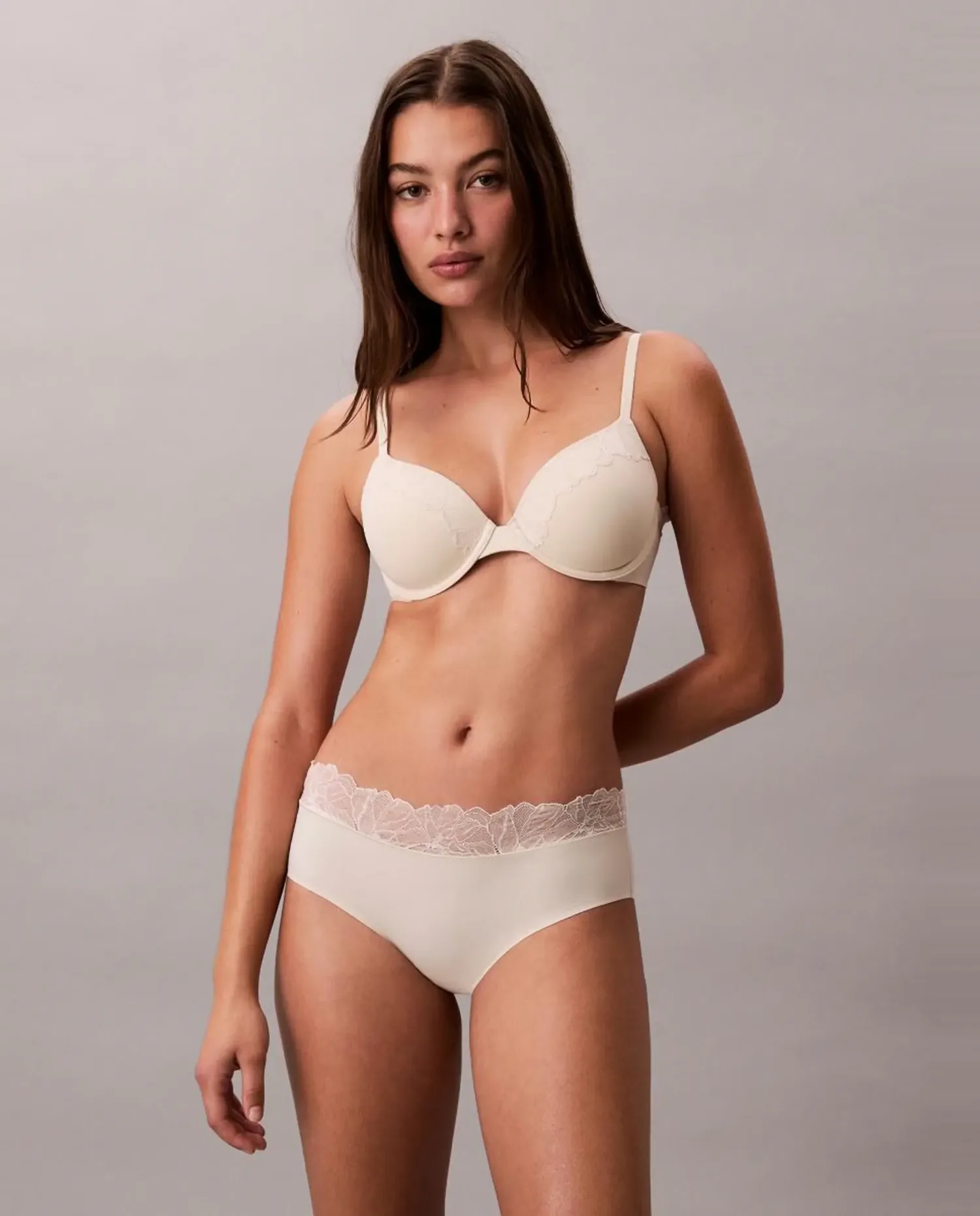 Предформированный бюстгальтер PERFECTLY FIT LACE Calvin Klein, Crudo — фото 2