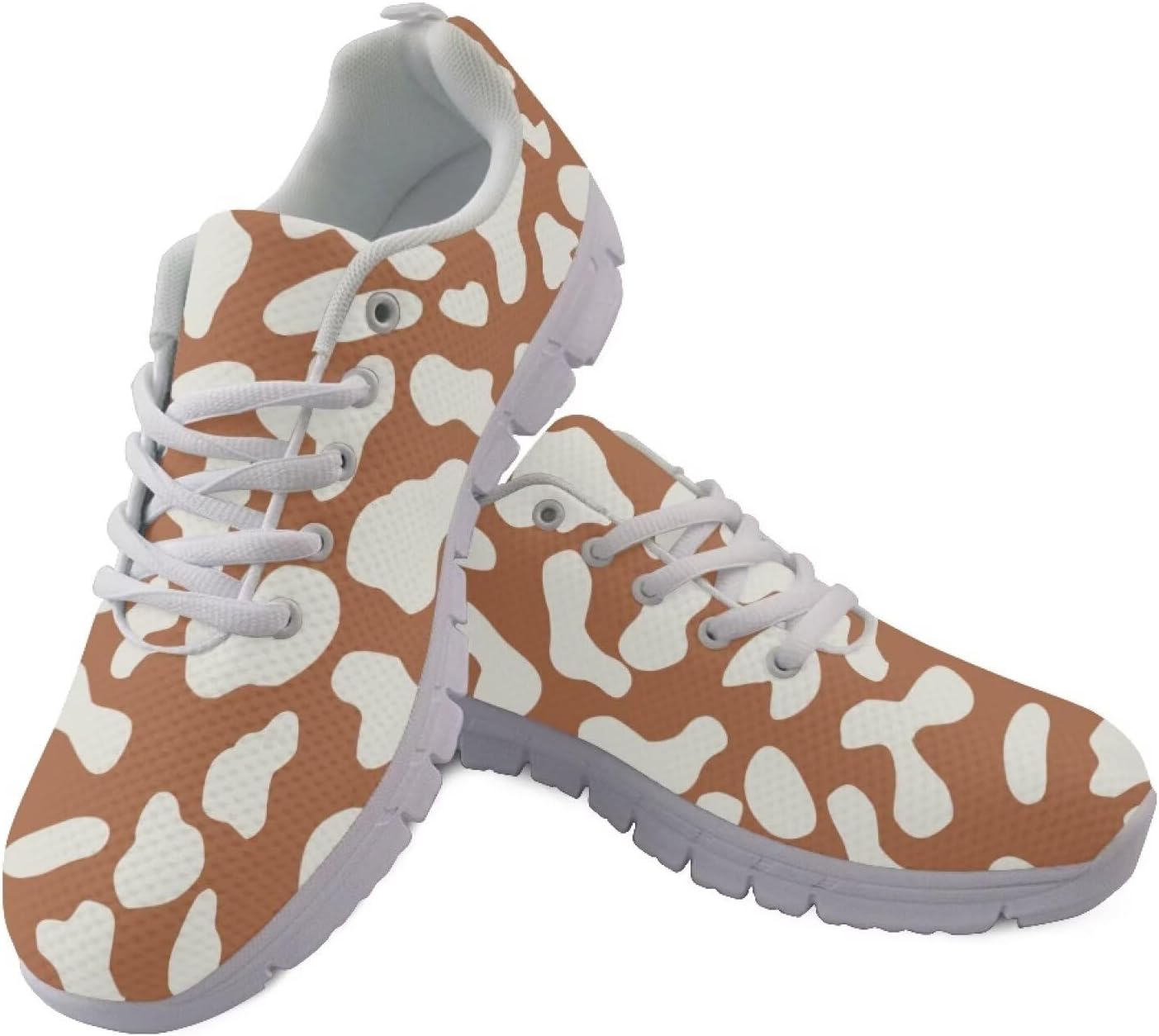 

Легкие кроссовки AmzPrint для мужчин с милой белой подошвой для бега и тенниса, модные повседневные кроссовки, размеры 6.5-13.5