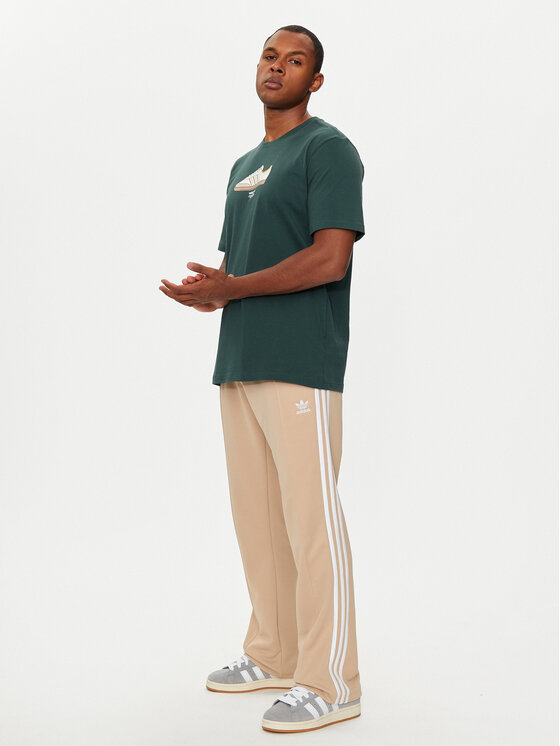 Спортивные брюки regular fit adicolor 70's IX5221 Adidas, бежевый — фото 2