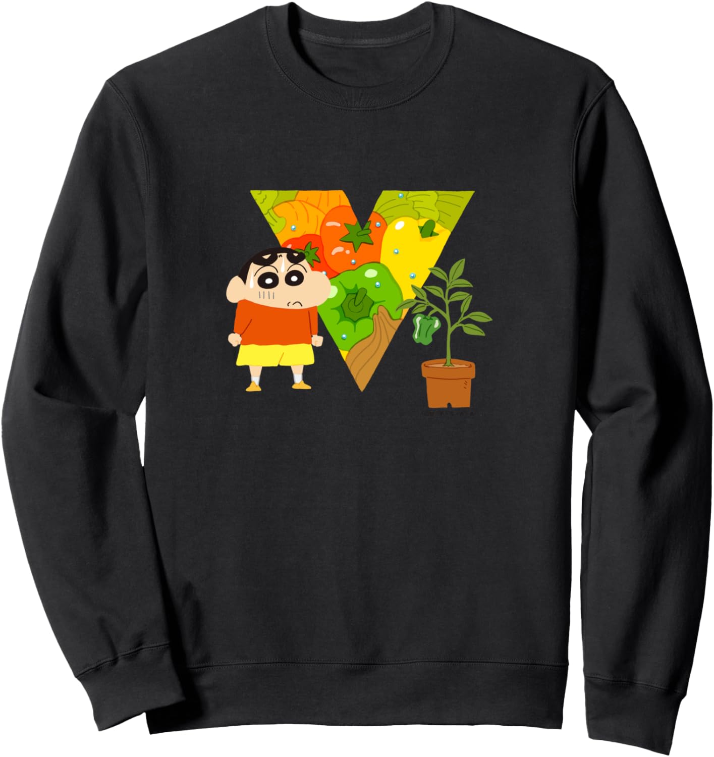 

Крейон Шин-чан: ВЕСЕЛЬЕ! ИЗУЧЕНИЕ ОТ А ДО Я. Толстовка V Crayon Shinchan, черный