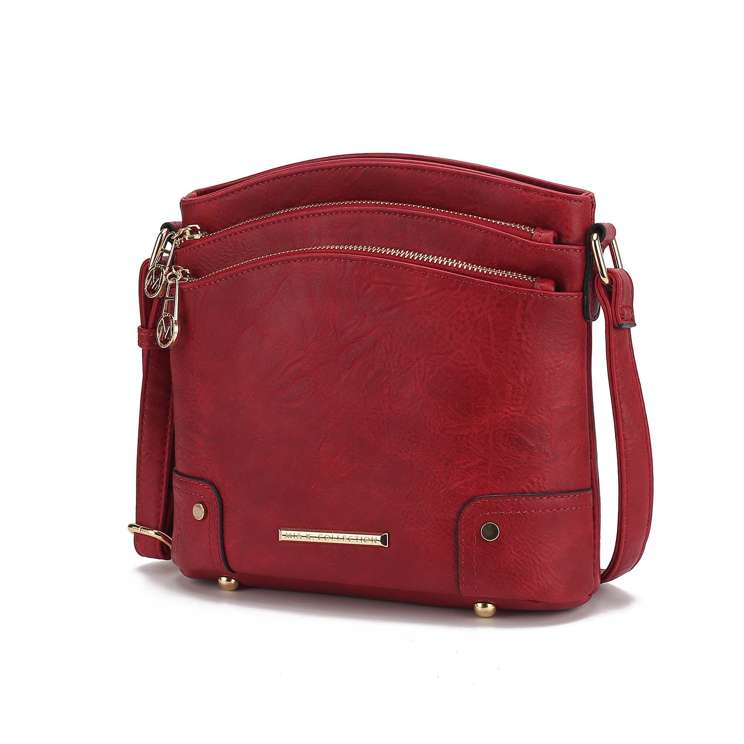 

Женская сумка через плечо Kenya Crossbody из стильной веганской кожи с золотистыми акцентами от Mia K MKF Collection By Mia K., цвет wine, Золотой, Женская сумка через плечо Kenya Crossbody из стильной веганской кожи с золотистыми акцентами от Mia K MKF C