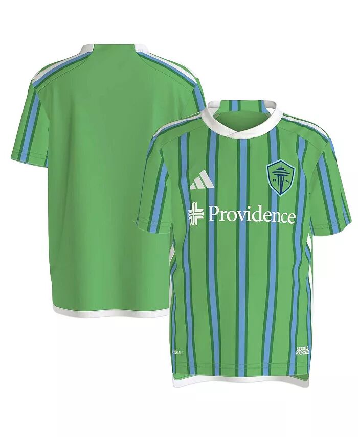 

Футболка AEROREADY команды команды для малышей Rave Green Seattle Sounders FC 2024 adidas