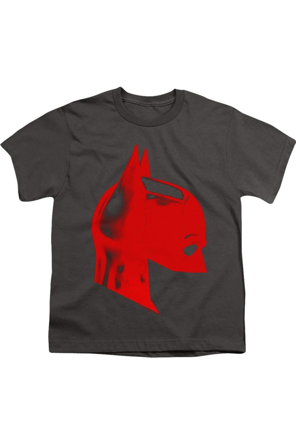 

Футболка с коротким рукавом для детей "Маска Бэтмена" Gildan, Charcoal