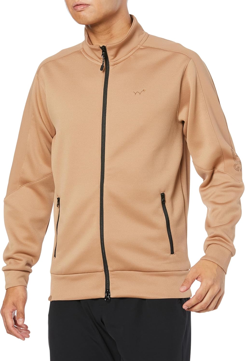 

Толстовка EDWIN GOLF Edwin Golf на молнии, мужская, коричневый