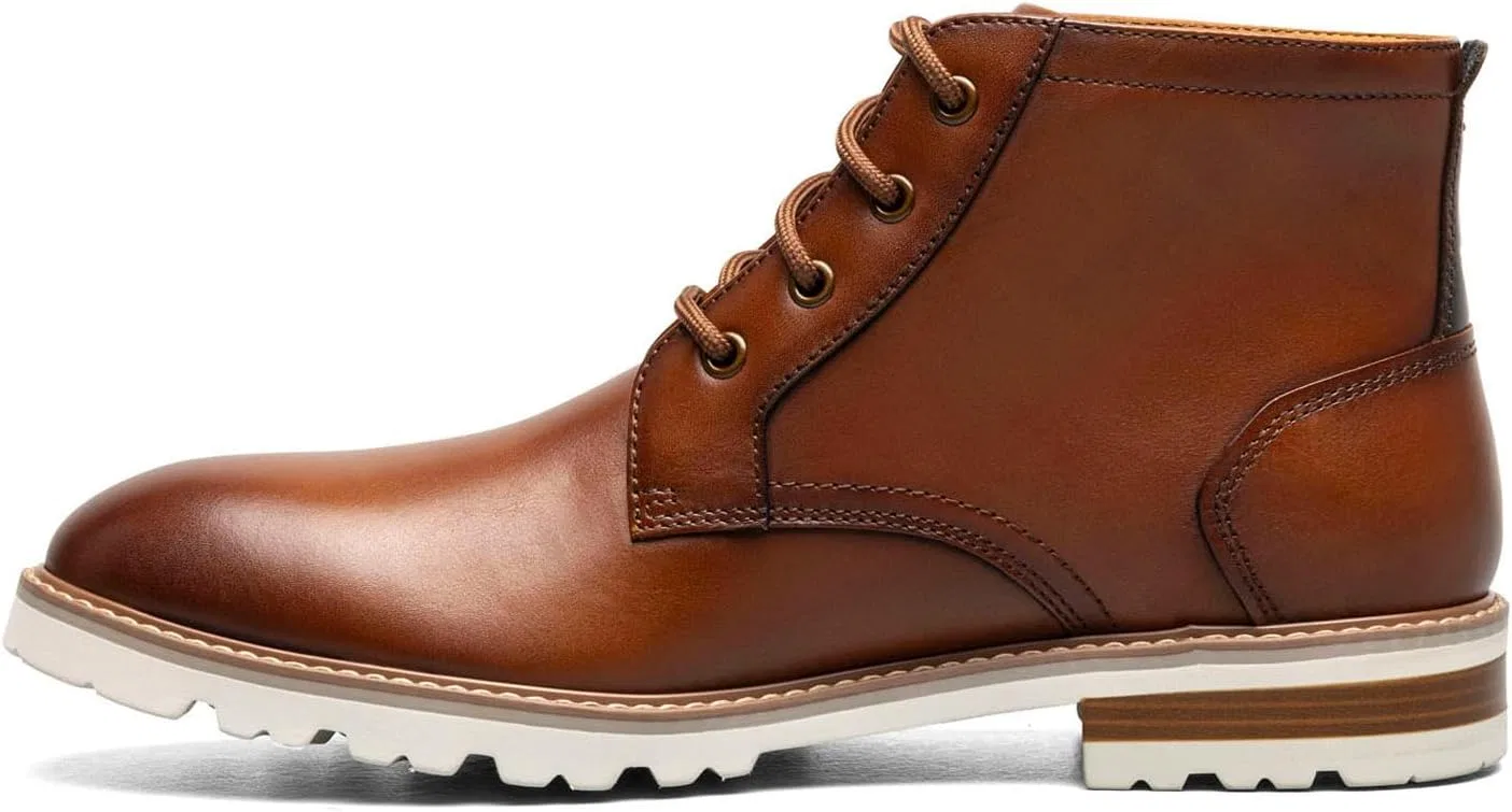 Мужские ботинки Florsheim Renegade с четырьмя люверсами, Cognac — фото 4