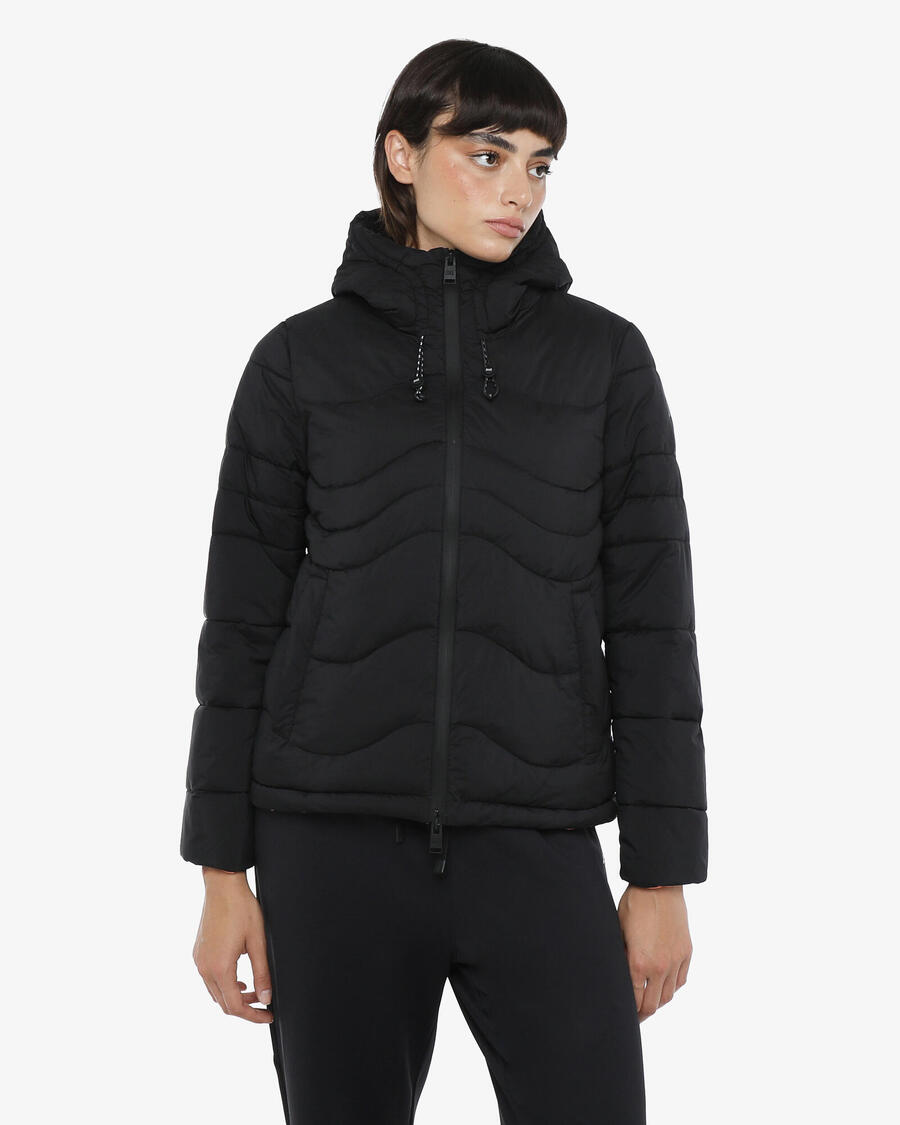 

JAKED черная синтетическая фитнес-куртка для женщин