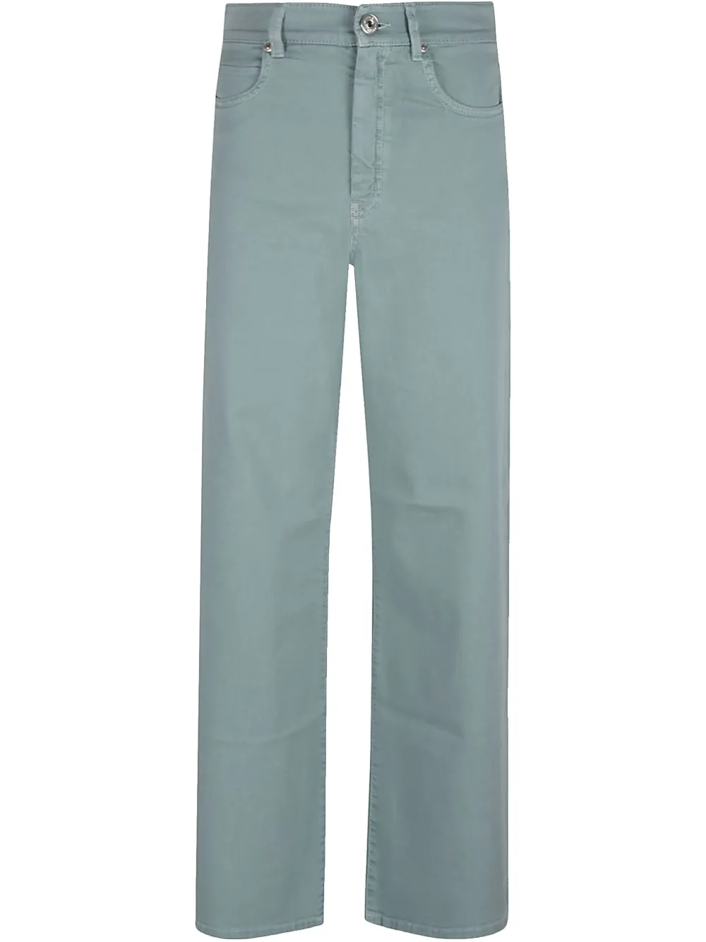 

Широкие джинсы Weekend Max Mara, зеленый
