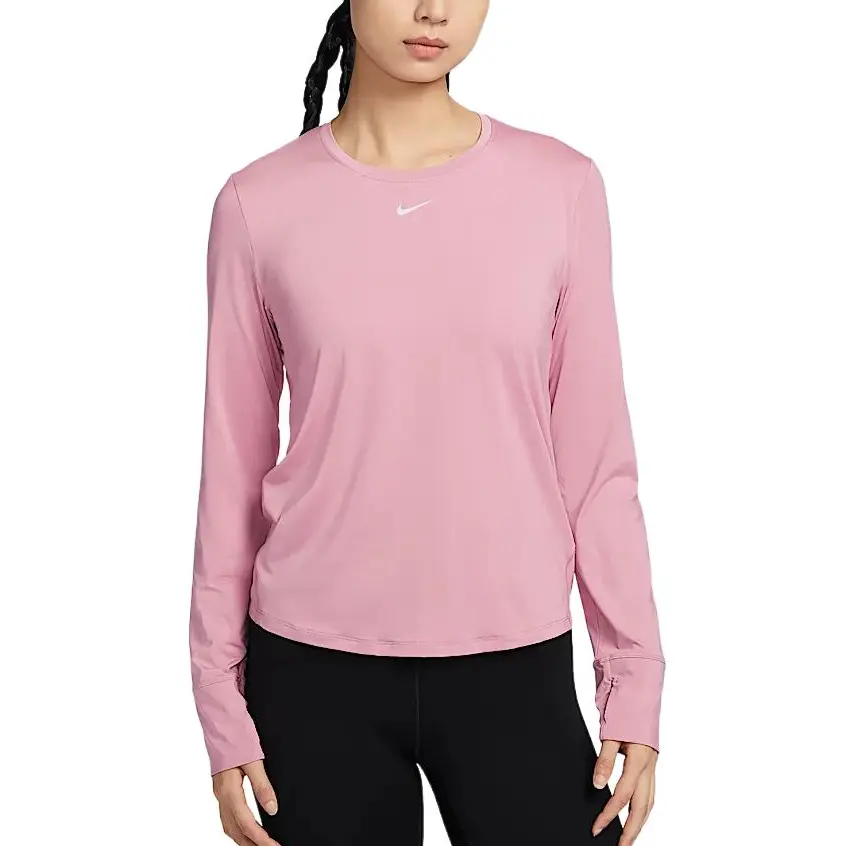 Nike Футболка Dri-Fit женская розовая — фото 3