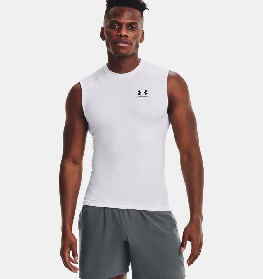

UNDER ARMOUR Майка из лайкры Under Armor HeatgearВ белая