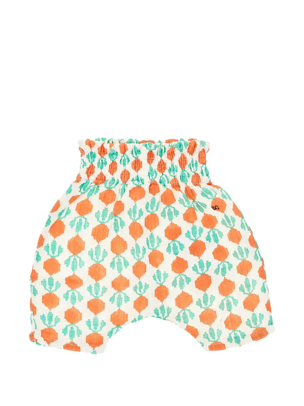 Брюки с узором и сборками Bobo Choses, нейтральный