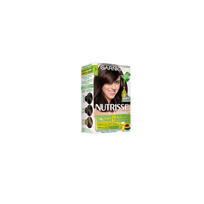 

Краска для волос Nutrisse Tinte Capilar Garnier, 3 Castaño Oscuro