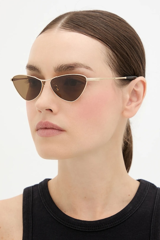 

Солнцезащитные очки Saint Laurent, золотой