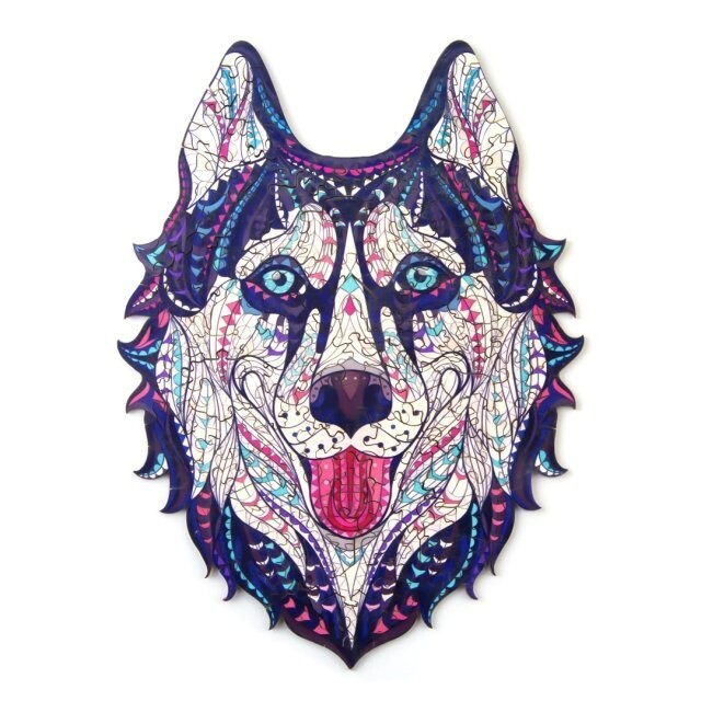 

Деревянный пазл MERRY HUSKY M Moments