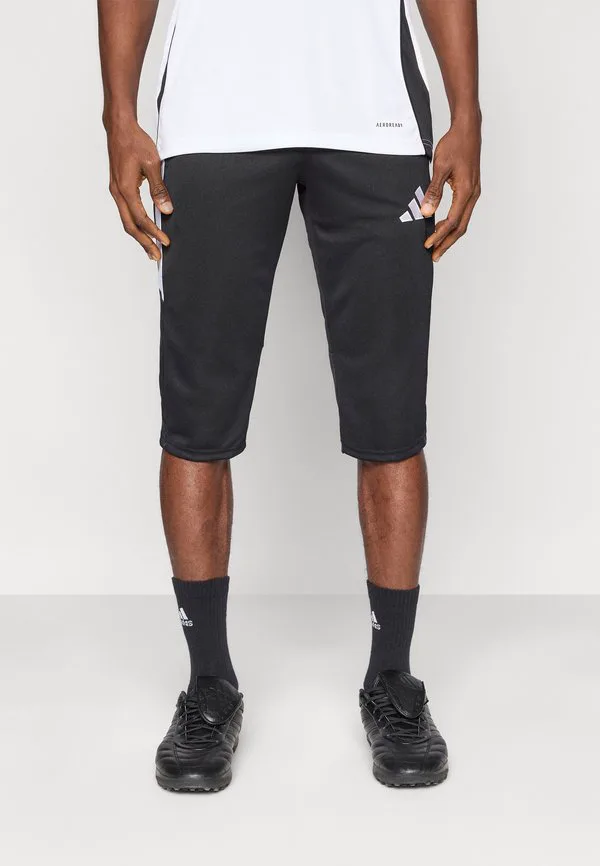 Тренировочные брюки tiro26 для лиги, спортивные брюки 3/4 Adidas Performance, Black/White