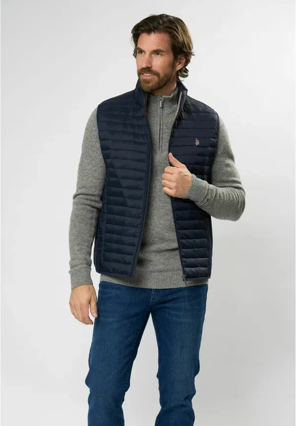 Жилет Ummaks U.S. Polo Assn., тёмно-сапфировый