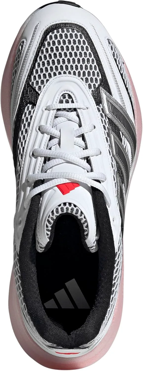 Мужские кроссовки Adidas Lightblaze Glow на шнуровке для повседневной носки - синие, белый/черный/красный — фото 2