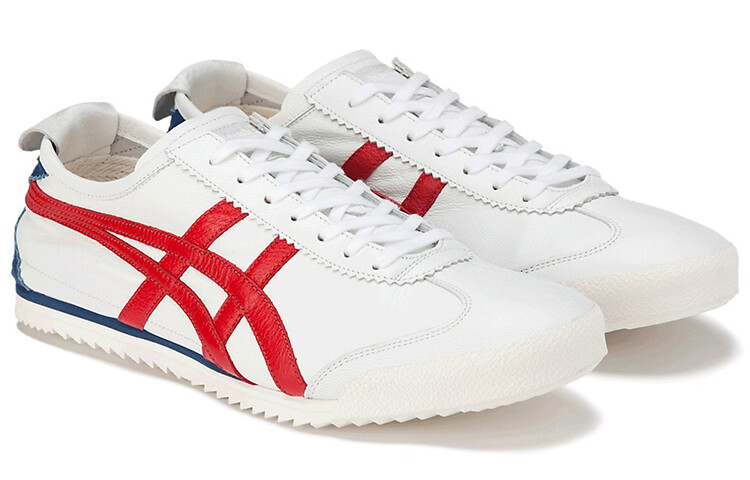 

MEXICO 66 Кроссовки для мужчин с низким верхом, белые/красные/синие Onitsuka Tiger, Красный, MEXICO 66 Кроссовки для мужчин с низким верхом, белые/красные/синие Onitsuka Tiger