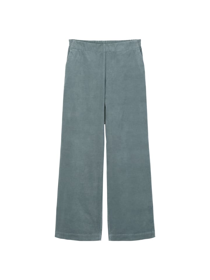 

Marc O'Polo Свободные бархатные брюки серо-голубого цвета