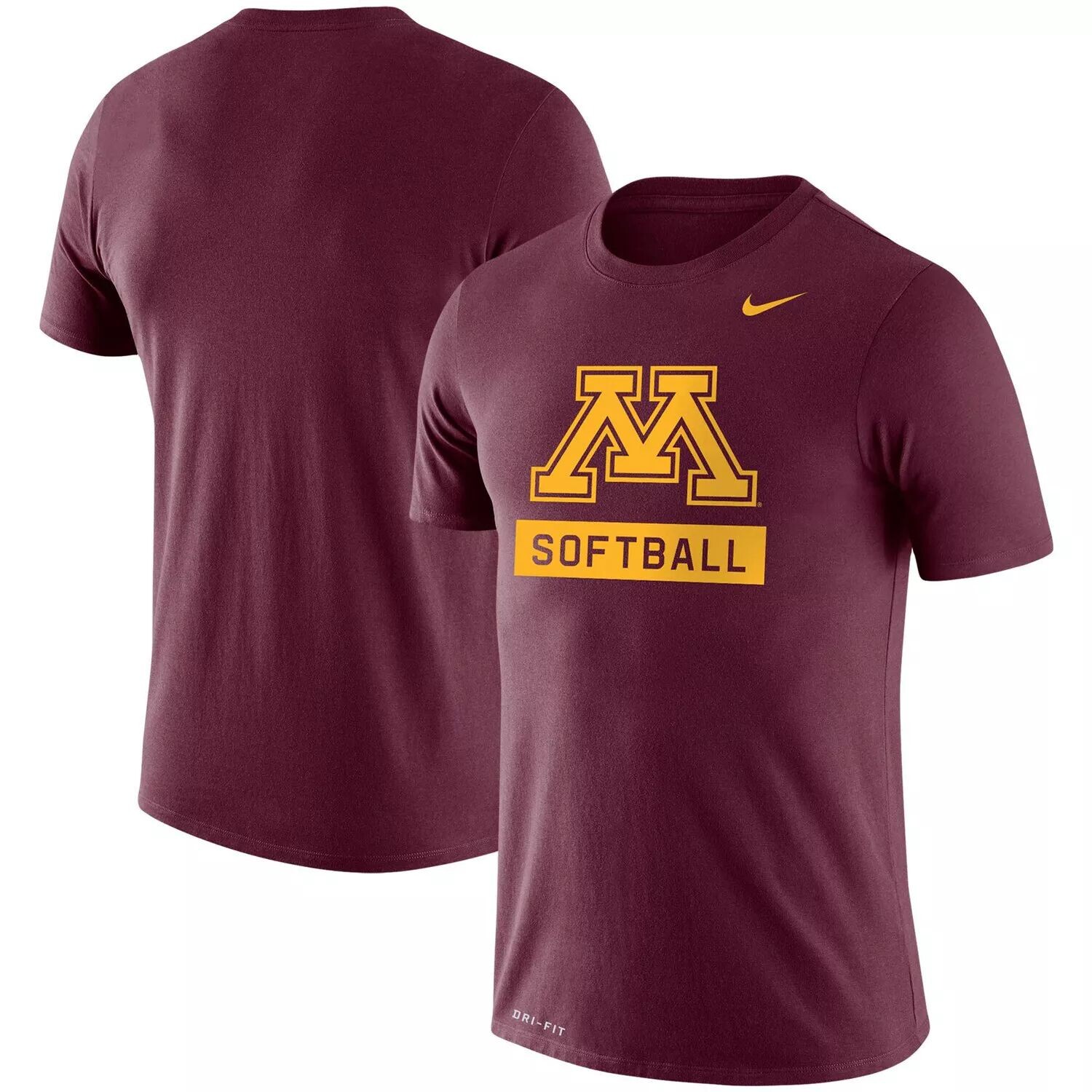 

Мужская футболка Nike Maroon Minnesota Golden Gophers Softball Drop Legend Performance