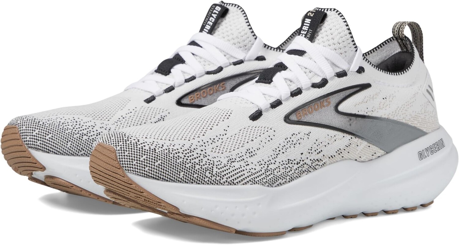 

Кроссовки Glycerin Stealthfit 21 Brooks, цвет White/Grey/Black, Белый, Кроссовки Glycerin Stealthfit 21 Brooks, цвет White/Grey/Black