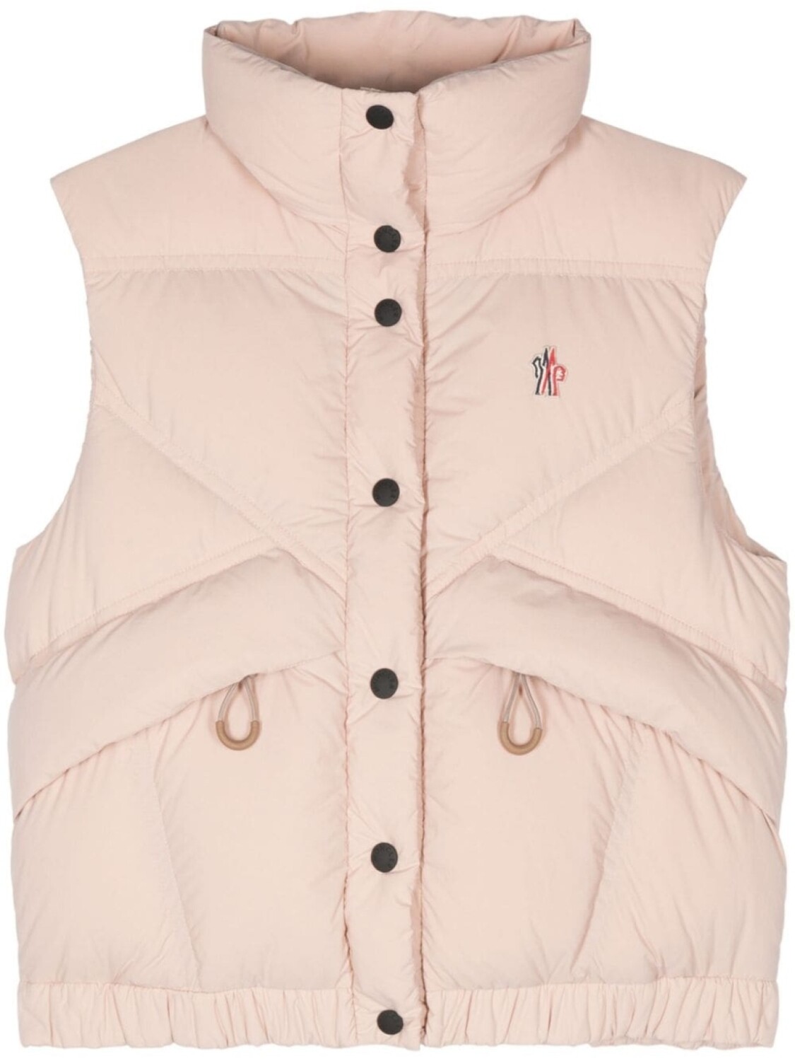 

Moncler Grenoble жилет Маролис, розовый