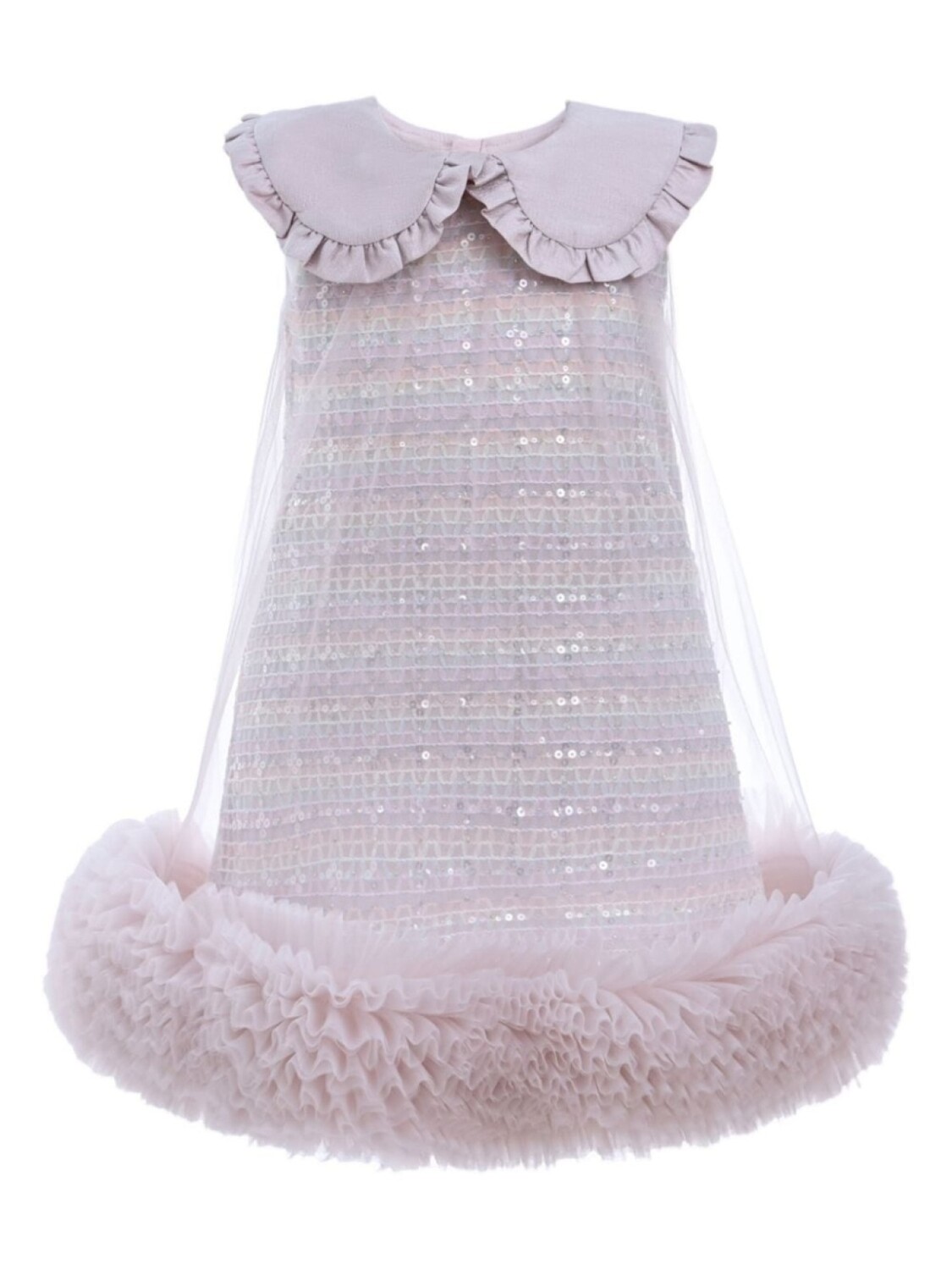 

Mimi Tutu платье из тюля с пайетками, розовый