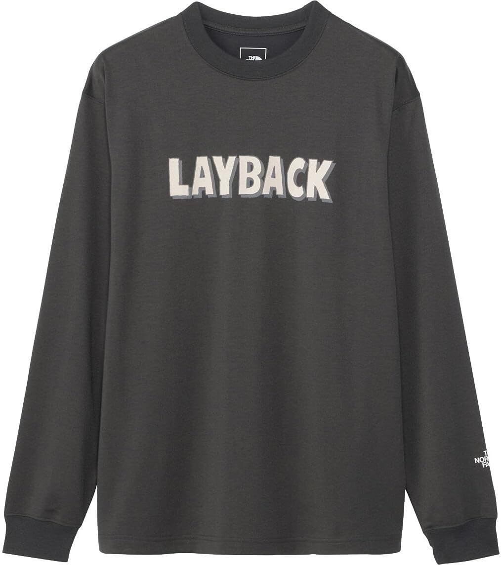 

Футболка с длинным рукавом THE NORTH FACE (The North Face), модель Layback Ride Tee, унисекс, для взрослых, NT82410, асфальтово-серый