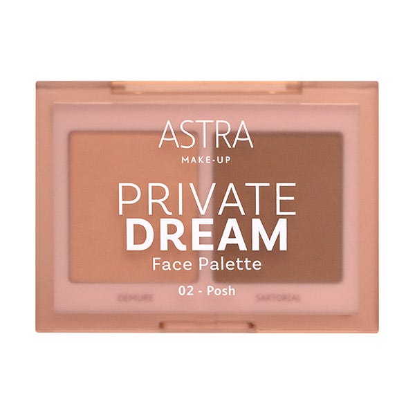 

Палитра теней для век для лица ASTRA MAKEUP Private Dream Face, 02 Posh