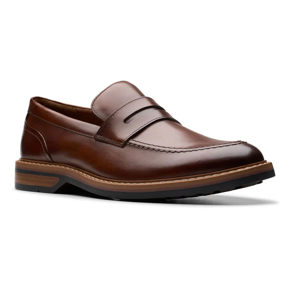 

Лоферы Clarks Shoes Aldwin Step, коричневый
