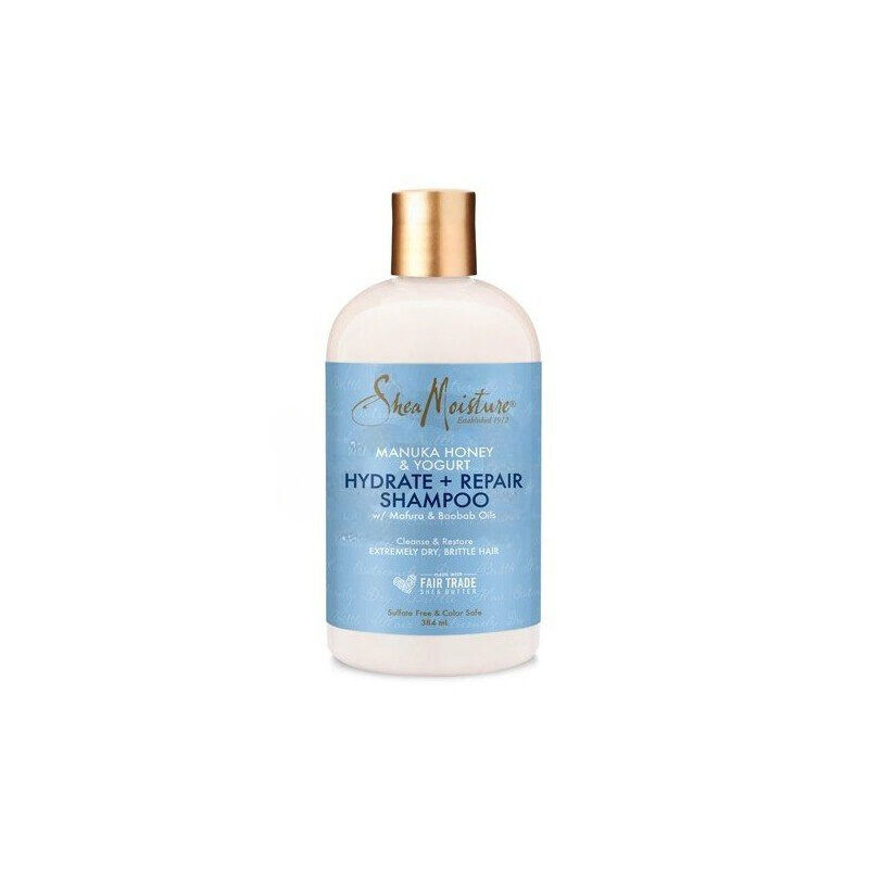 

Увлажняющий шампунь Manuka Honey & Yogurt Hydrate + Repair Shampoo Shea Moisture, 384 мл