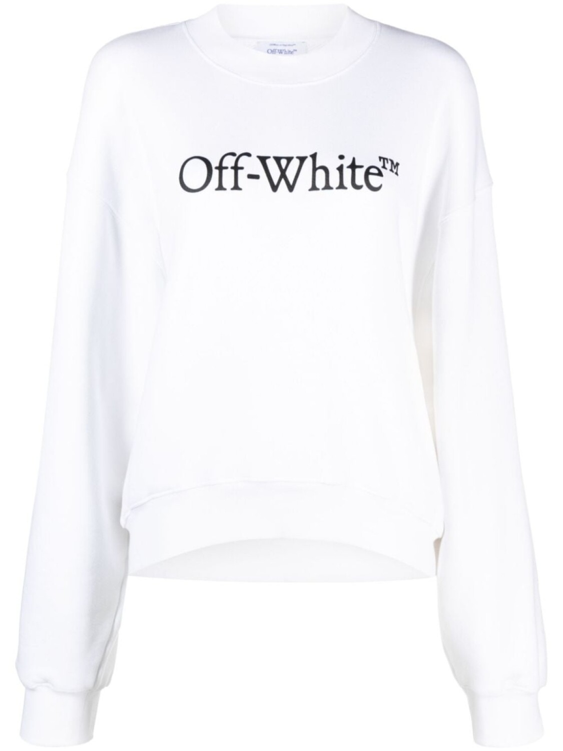 

Off-White толстовка Bookish с логотипом, белый