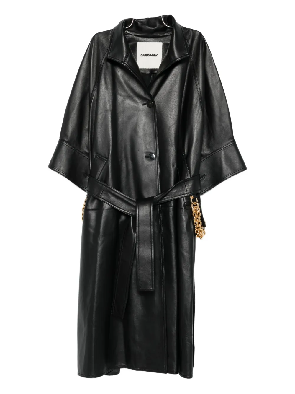

Пальто с поясом Darkpark, черный