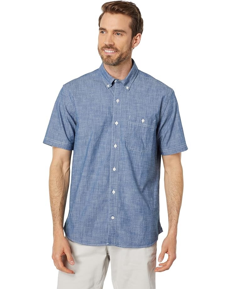 

Рубашка L.L.Bean Comfort Stretch Chambray, цвет Indigo