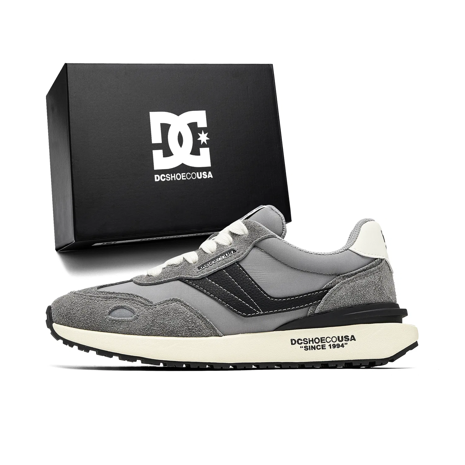 Кроссовки низкие DCSHOES Santa Cruz черные — фото 4