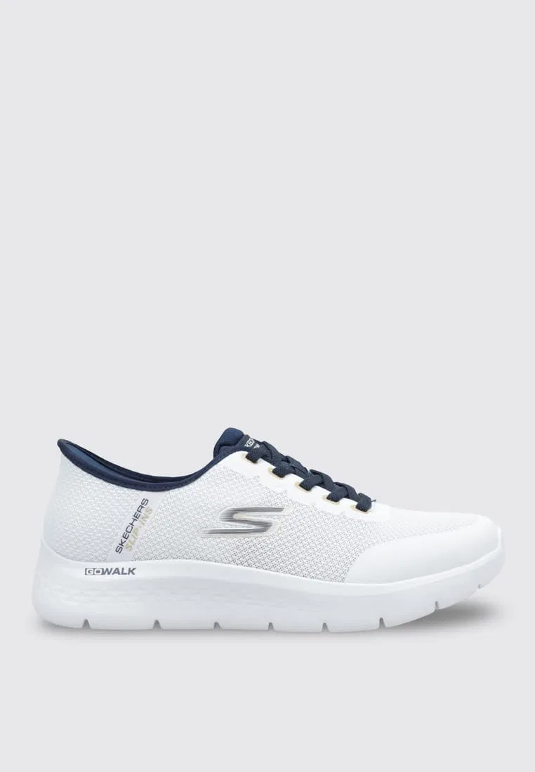 Туфли Skechers Go Walk Flex белого цвета — фото 2