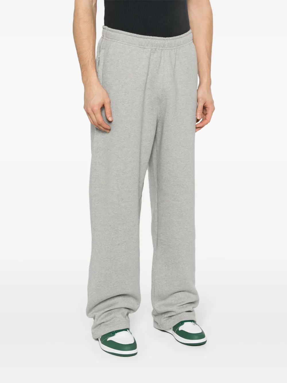 Спортивные брюки Solo Swoosh широкого кроя Nike, серый — фото 3