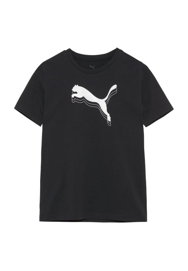 

Футболка хлопковая детская Puma, черный