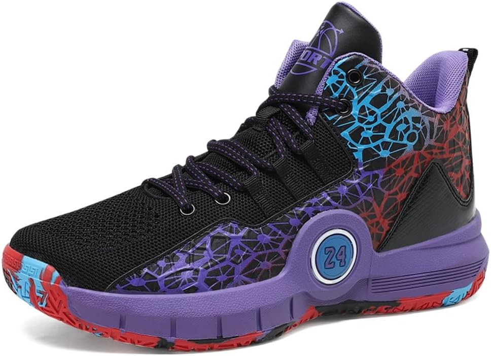 

Кроссовки Diruite 2025 Мужская мода Баскетбольные кроссовки Спортивные тренировочные кроссовки Беговые кроссовки, фиолетовый