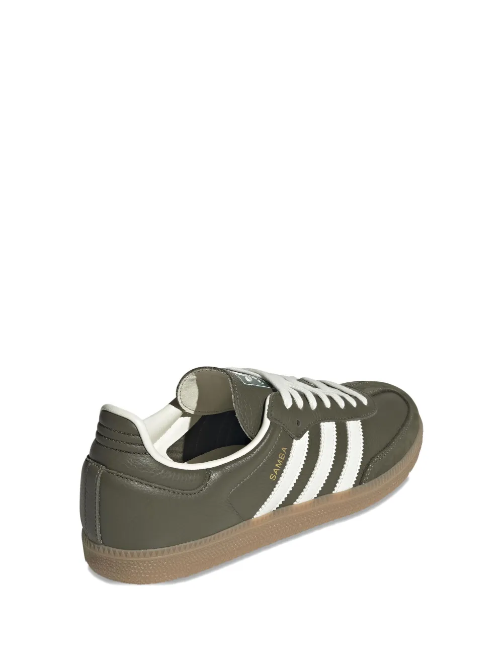 Кроссовки Samba OG Adidas, зеленый — фото 3
