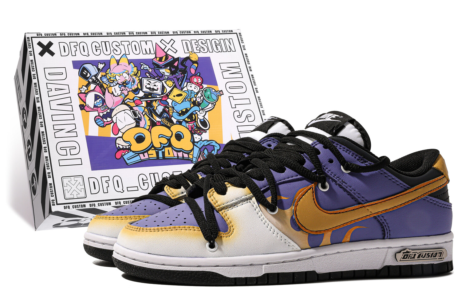 

Мужские кроссовки для скейтбординга Nike Dunk, Purple