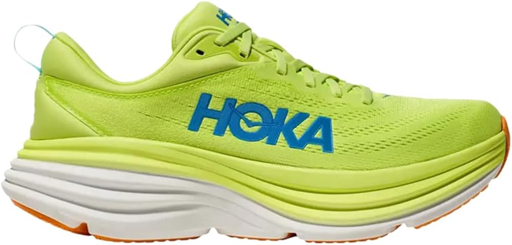 

Мужские беговые кроссовки HOKA Bondi 8 для шоссейного бега, Lettuce/Solar Flare