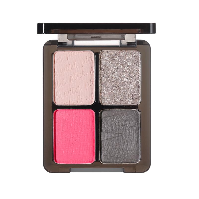 

XIXI Палетка теней для век Pink And Wild Quad водостойкая косметика