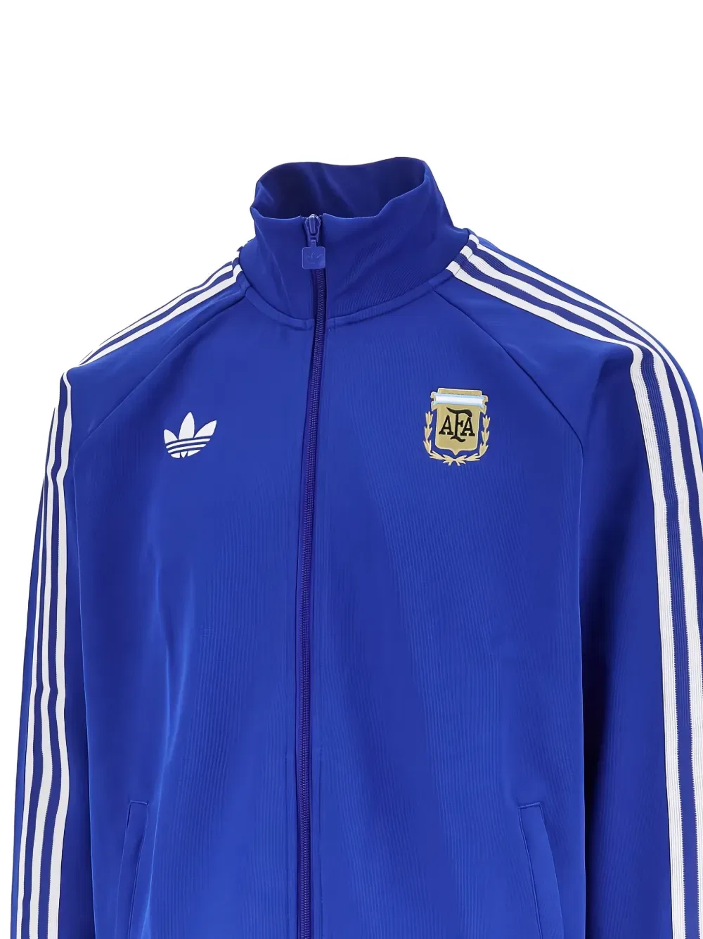 Оригинальная толстовка Argentina с боковой полосой и застежкой-молнией Adidas, синий — фото 2