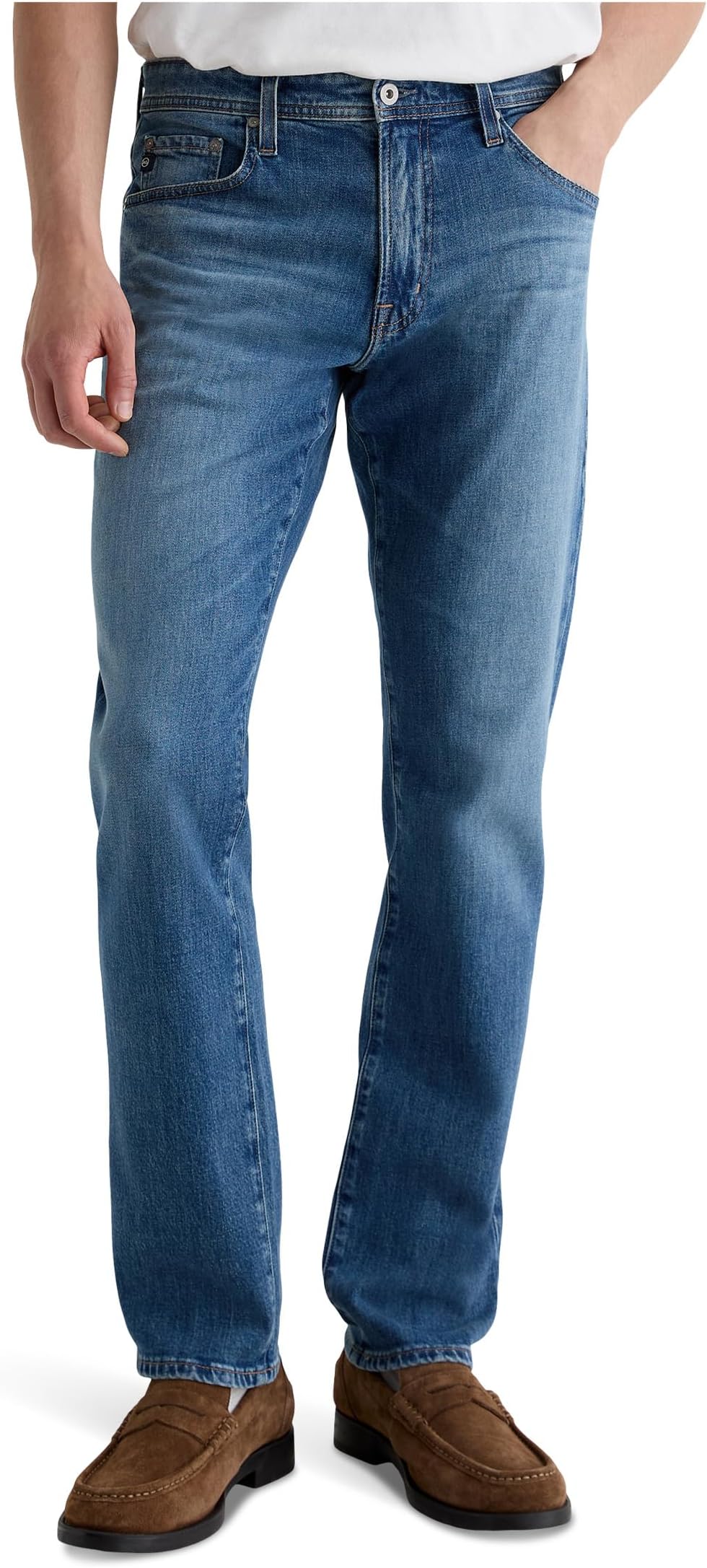 

Джинсы AG Jeans Graduate Tailored Leg Jeans In Ashfield, цвет Ashfield